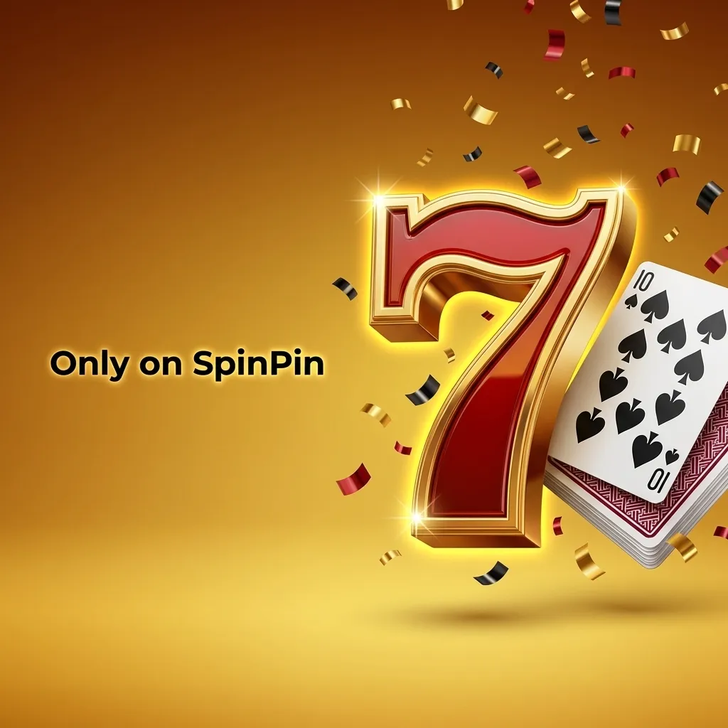 Exclusive SpinPin casino games including slots, blackjack, and roulette with unique features and bonus mechanics.