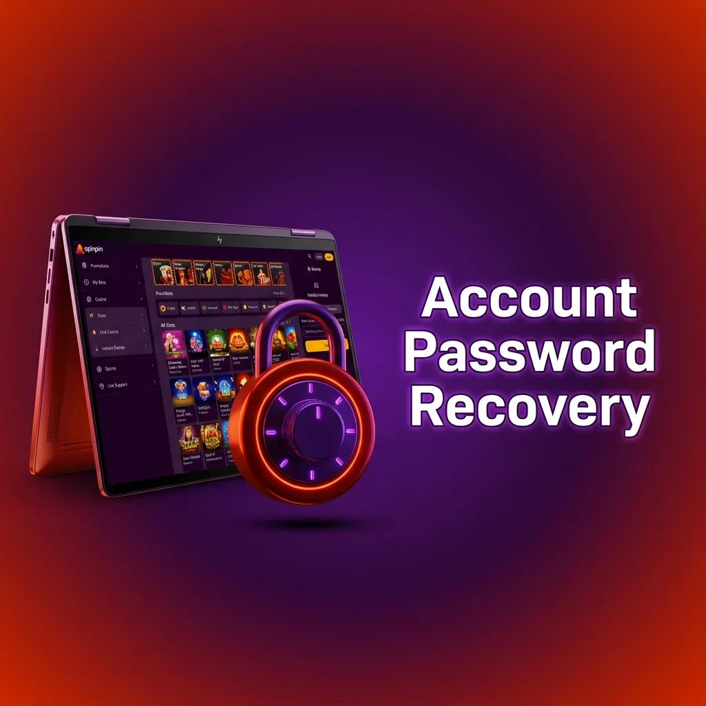Step-by-step guide showing the password recovery process from clicking 'Forgot Password' to logging in with new credentials.