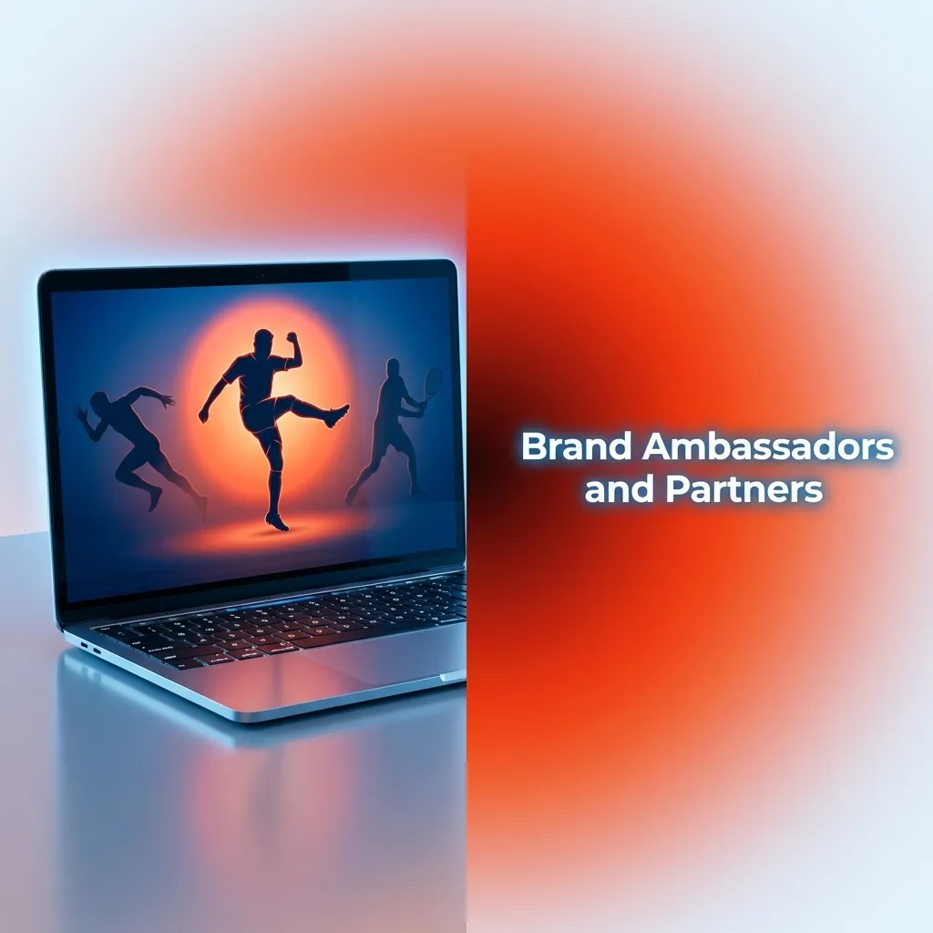 Collage of SpinPin brand ambassadors including streamers, esports teams, poker players, and sports partnerships