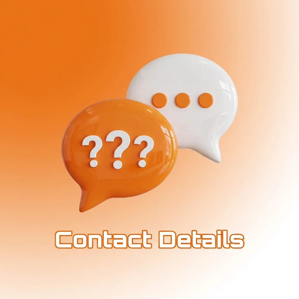 Customer support contact options including 24/7 live chat, email, contact form, FAQ database, and social media channels.