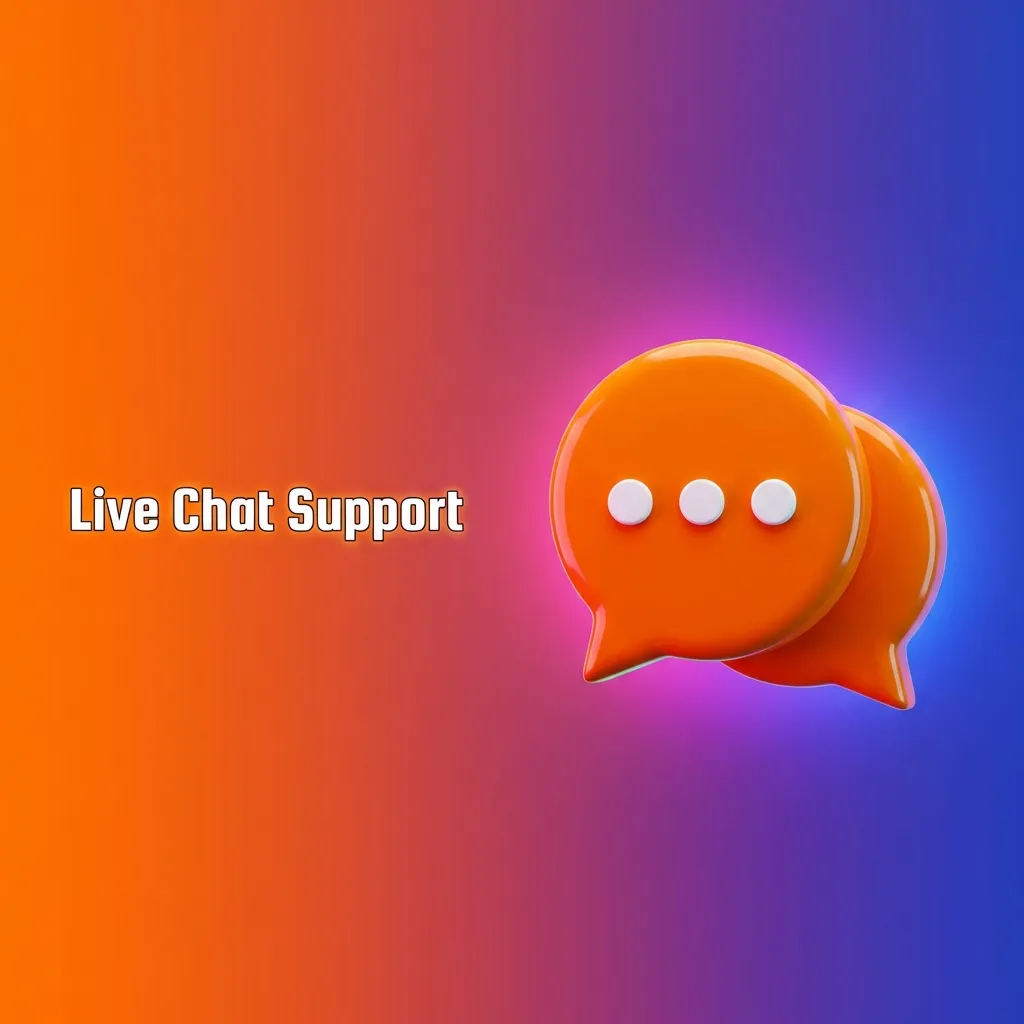 Customer service representative providing instant 24/7 live chat support through computer interface