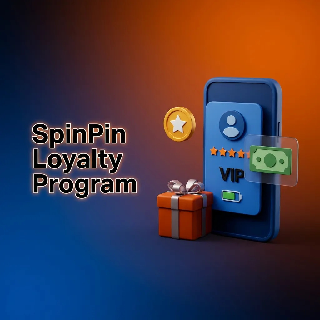 SpinPin loyalty program tiers from Bronze to Diamond with points, rewards, and tier progression displayed on screen