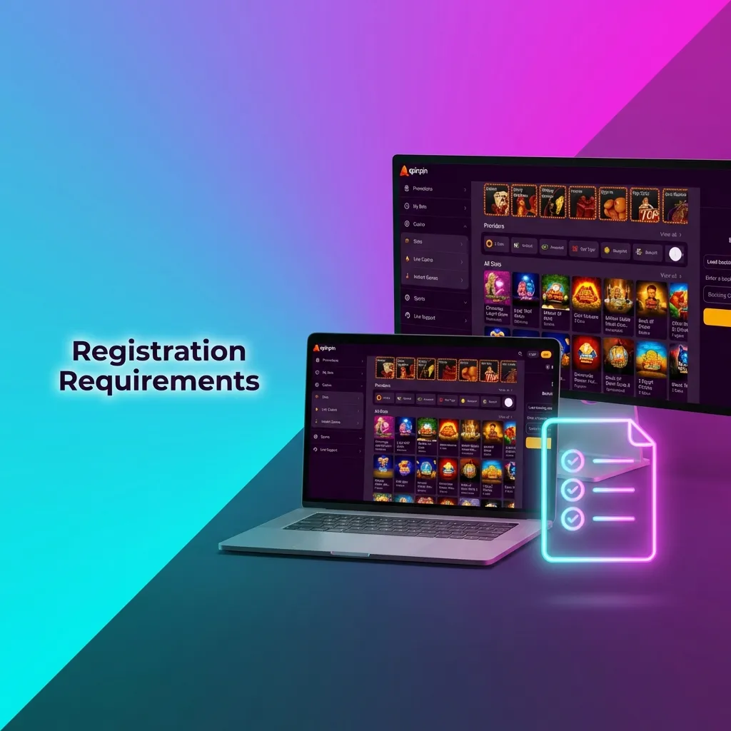 UK online gaming registration form showing age verification and account requirements for 18+ players