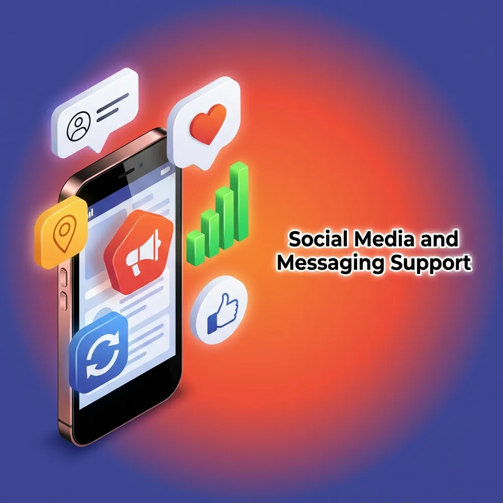 Contact SpinPin support via WhatsApp, Telegram, Facebook Messenger, or Twitter for quick questions and general inquiries.