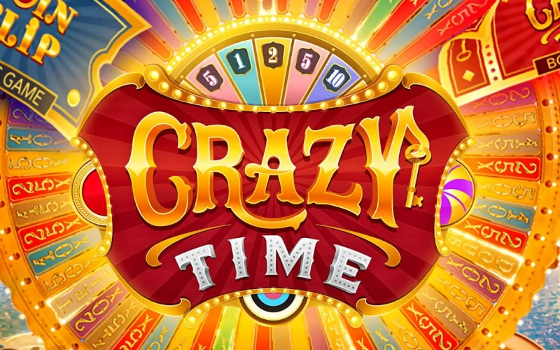 Spin the energetic Crazy Time bonus wheel on official SpinPin.
