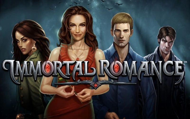 Spin the vampire themed Immortal Romance slot on official SpinPin.